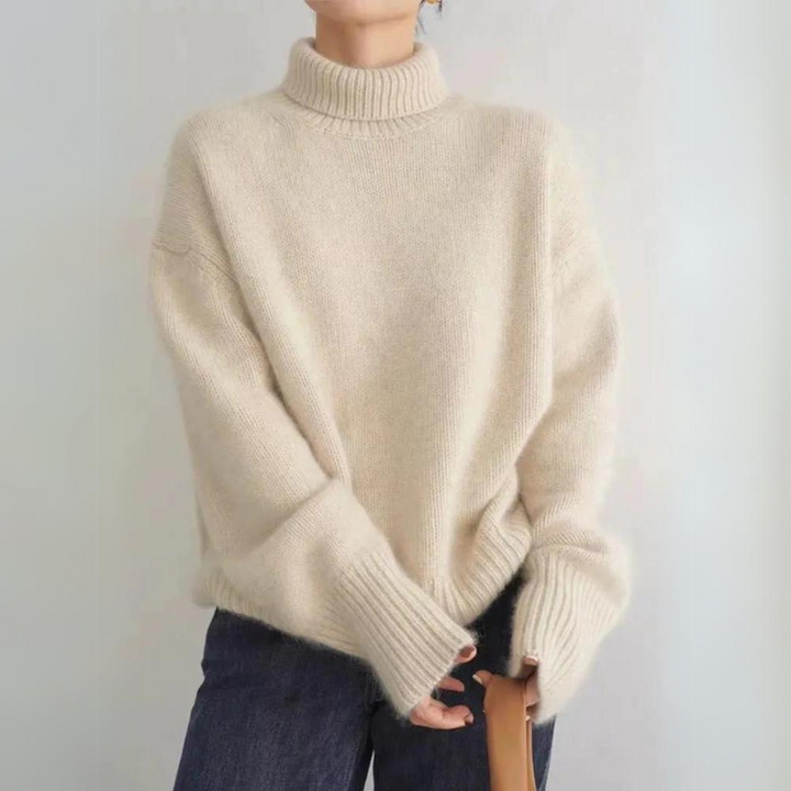 Stilla | Blød rullekravesweater i moderne stil
