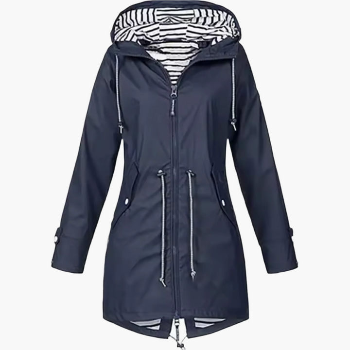 Stilla | Regnjakke Outdoor Windbreaker med Hætte - Vandtæt Overgangsjakke til Fritid & Rejser