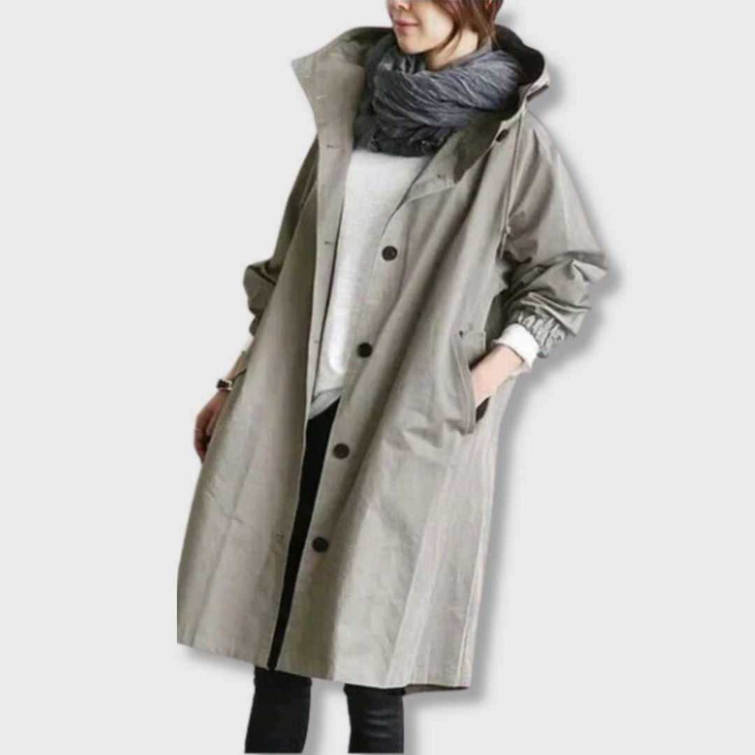Stilla | Klassisk Trenchcoat med Moderne Elegance