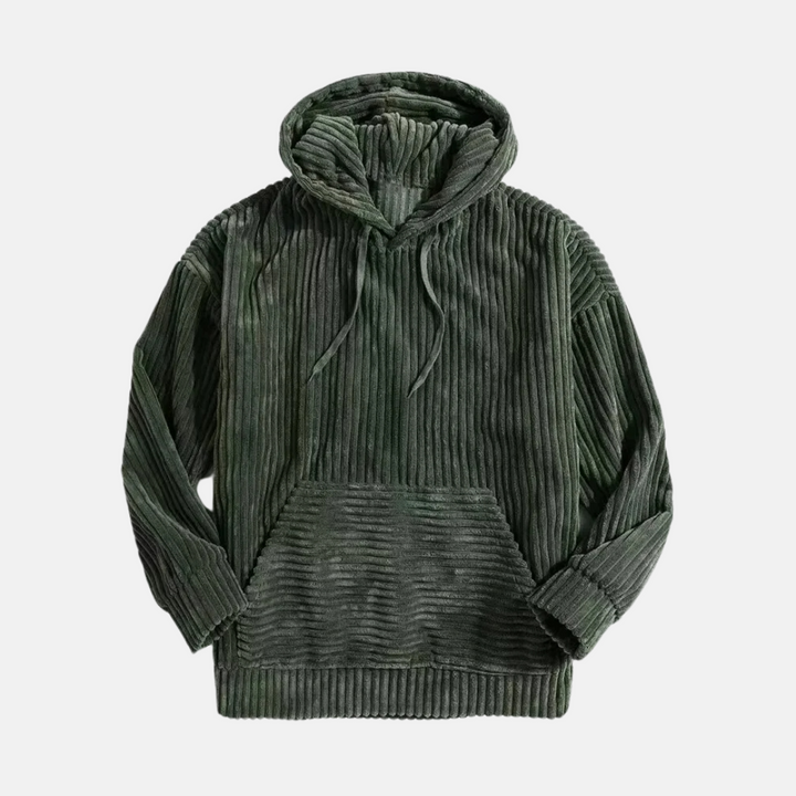 Stilla | Klassisk Hoodie Af Cordmateriale til Mænd