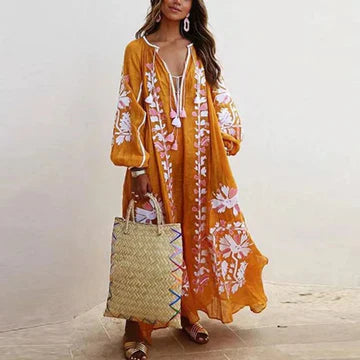 Stilla | Oversized Kjoler Med Vintage Print