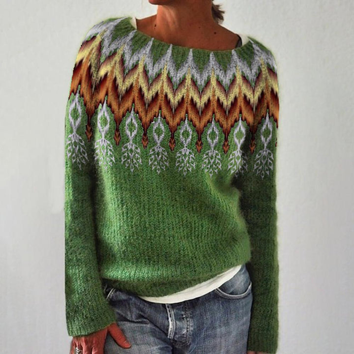 Stilla | Chevron-diamant Pullover