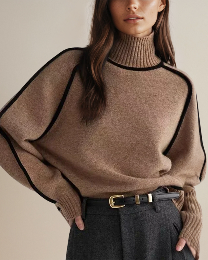 Stilla | Elegant rullekrave sweater til kolde årstider