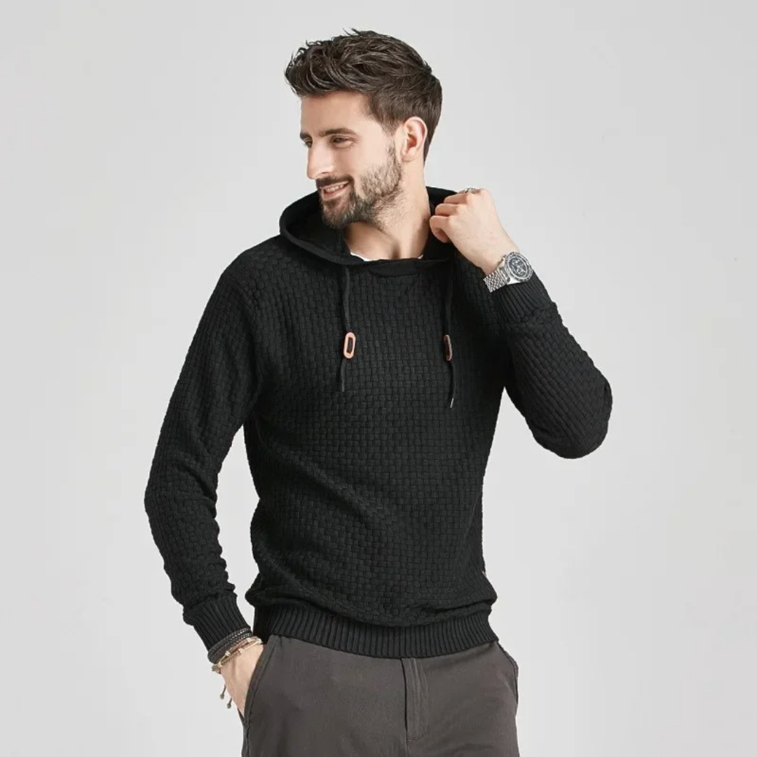 Stilla | Hoodie med Hætte Ternet - Moderne Fritids-Hoodie til Hverdag og Sport