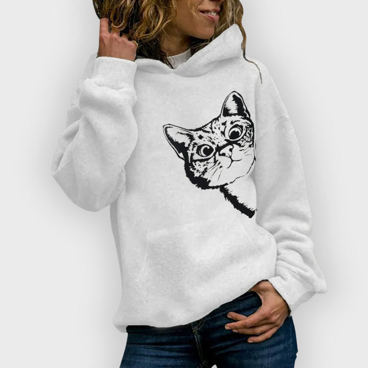 Stilla | Hoodie i overdimensioneret fit til behagelig stil