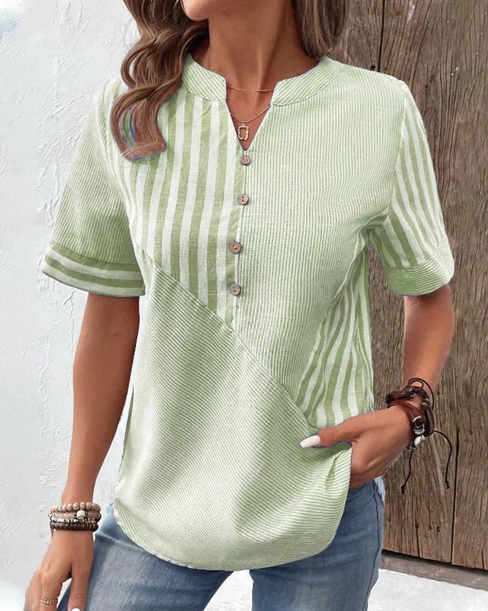 Stilla | Flot bomuldsbluse