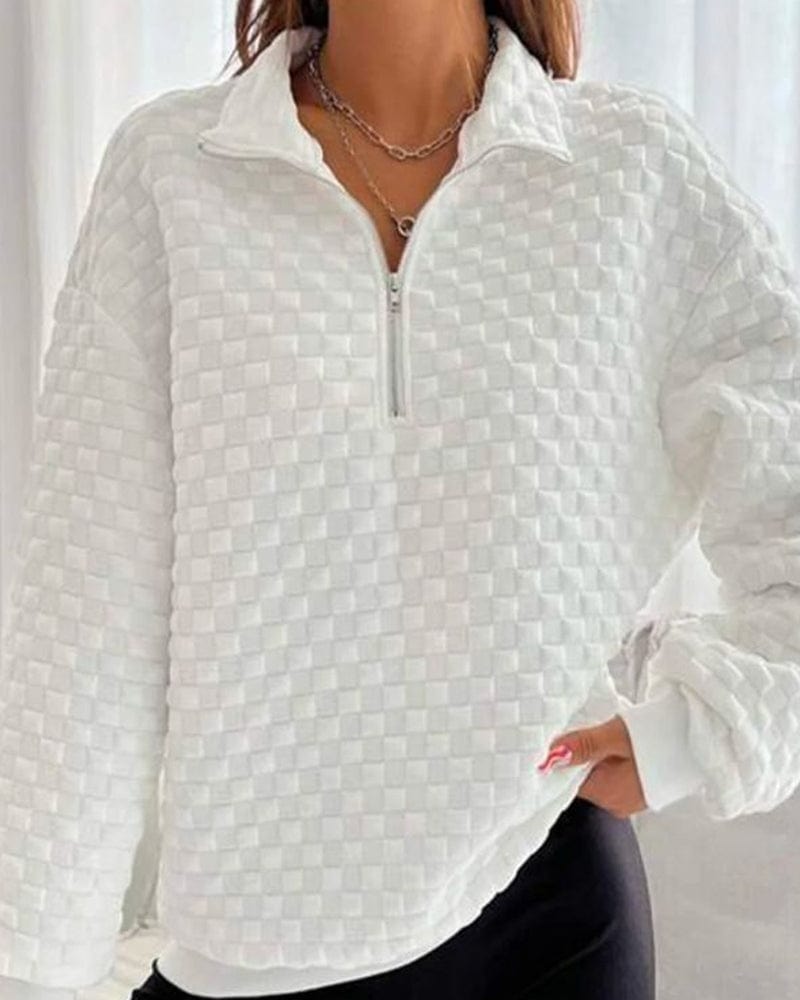 Stilla | Dame Lynlås Pullover