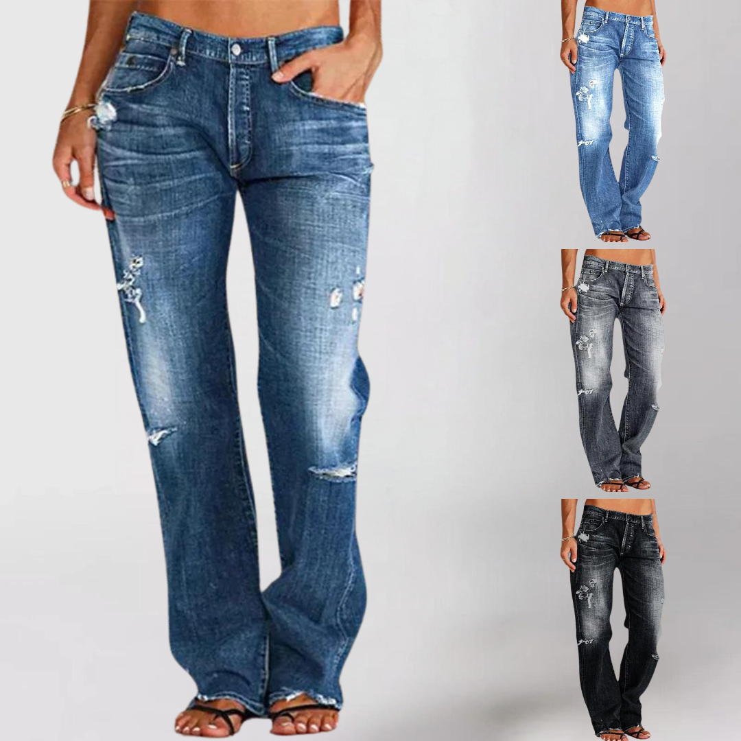 Stilla | Elegante Jeans i over størrelse