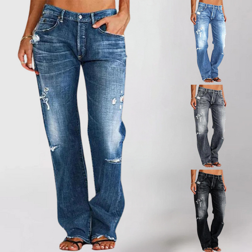 Stilla | Elegante Jeans i over størrelse