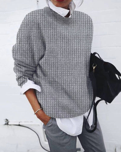 Stilla | Lækkert Rundhals Sweatshirt