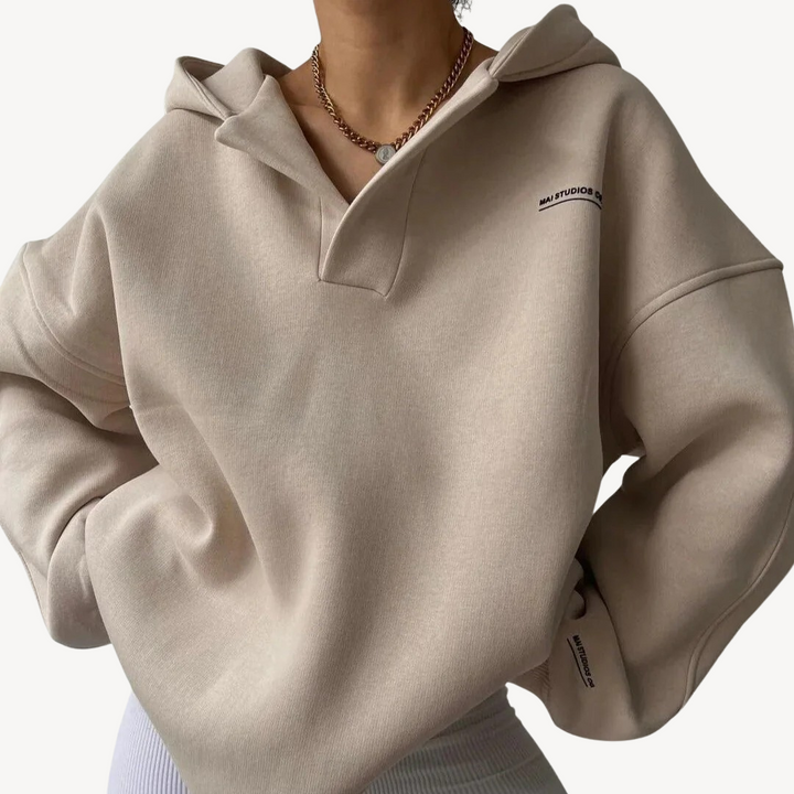 Stilla | Dame Fleece Oversized Hoodie