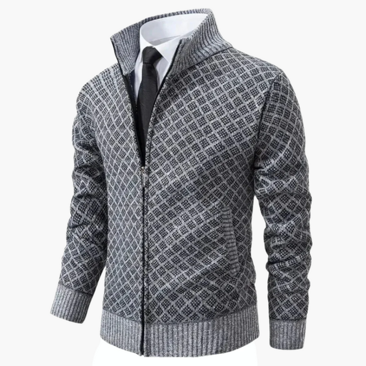 Stilla | Strikjakke I Business-Look - Elegant Fritids- og Kontorstil