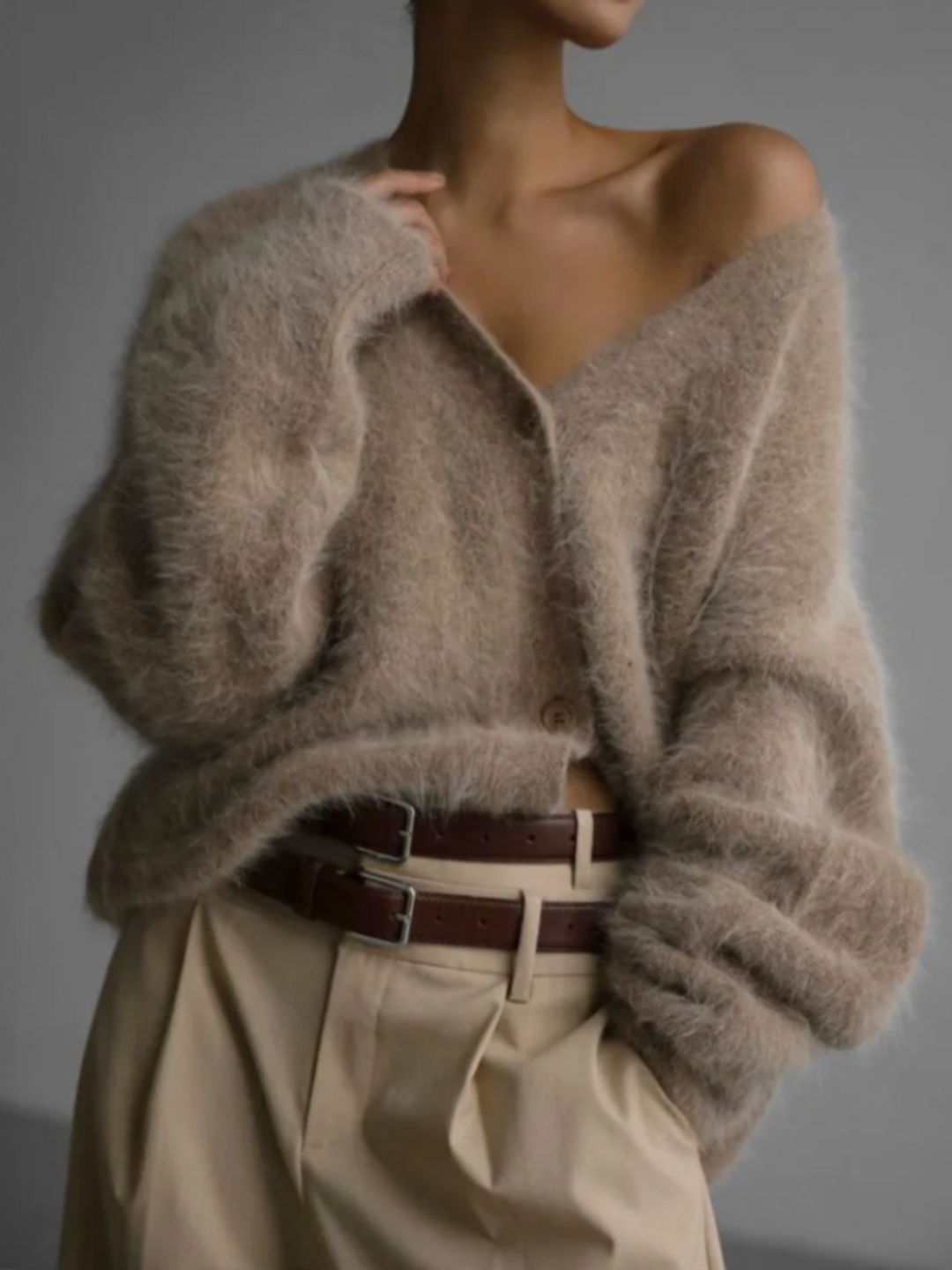 Stilla | Luksuriøs Cashmere-strikketrøje Med Knapper