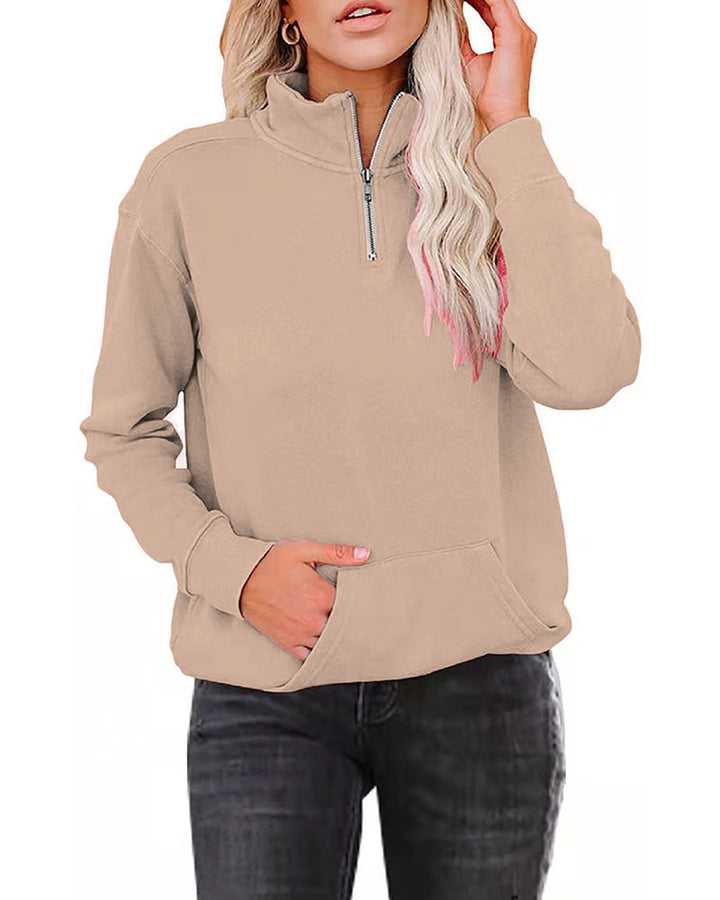 Stilla | Sweatshirt med høj hals