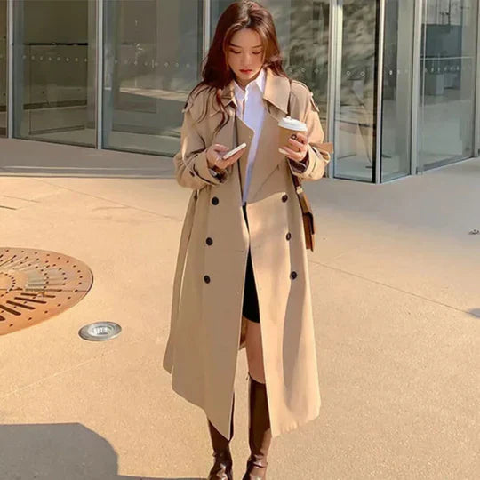 Stilla | Lang Trenchcoat