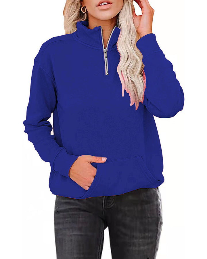 Stilla | Sweatshirt med høj hals