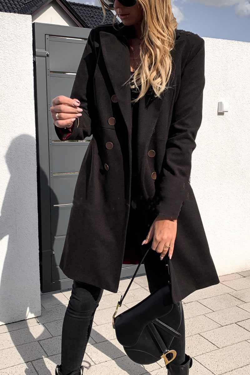 Stilla | Trendy og Ubesværet Frakke