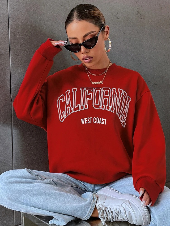 Stilla | Overstørrelse Sweater Fra Californiens Vestkyst Sweater Til Damer