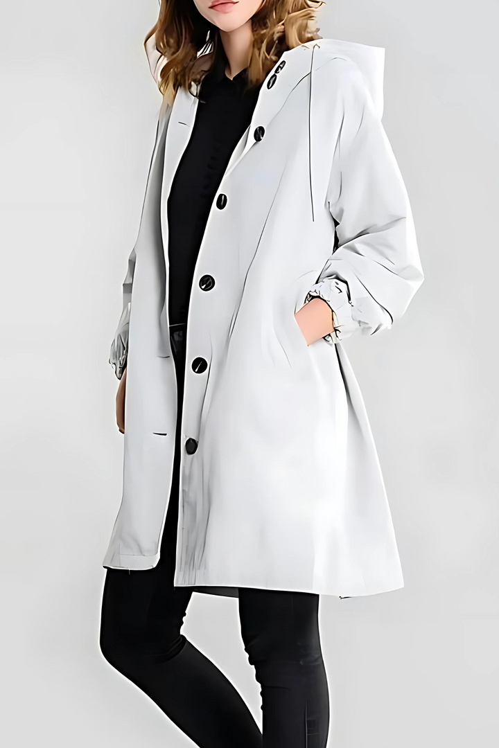 Stilla | Elegant og Funktionel Vandtæt Trenchcoat Til Damer