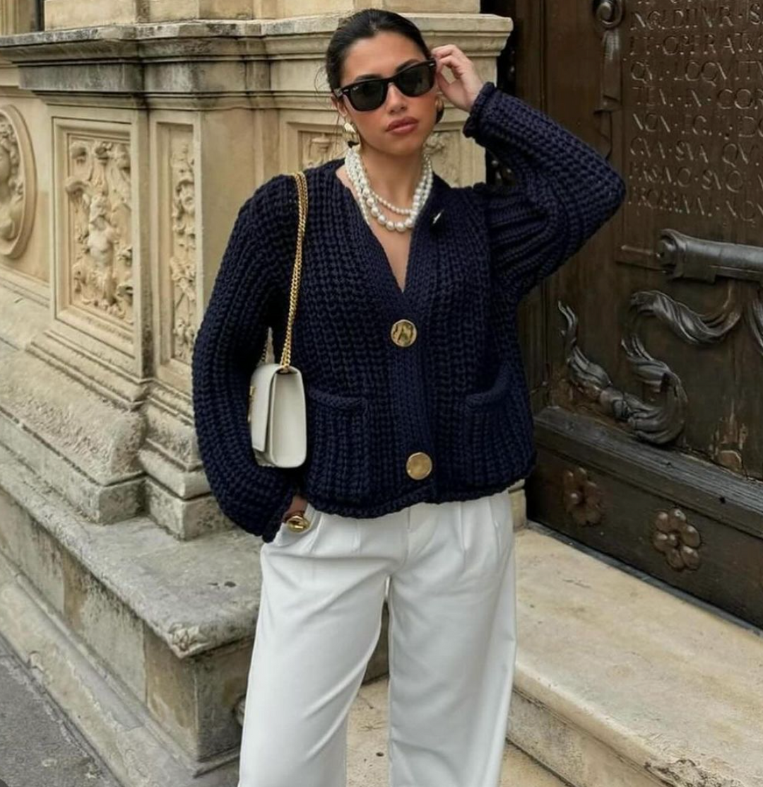 Stilla | Grovstrik Cardigan
