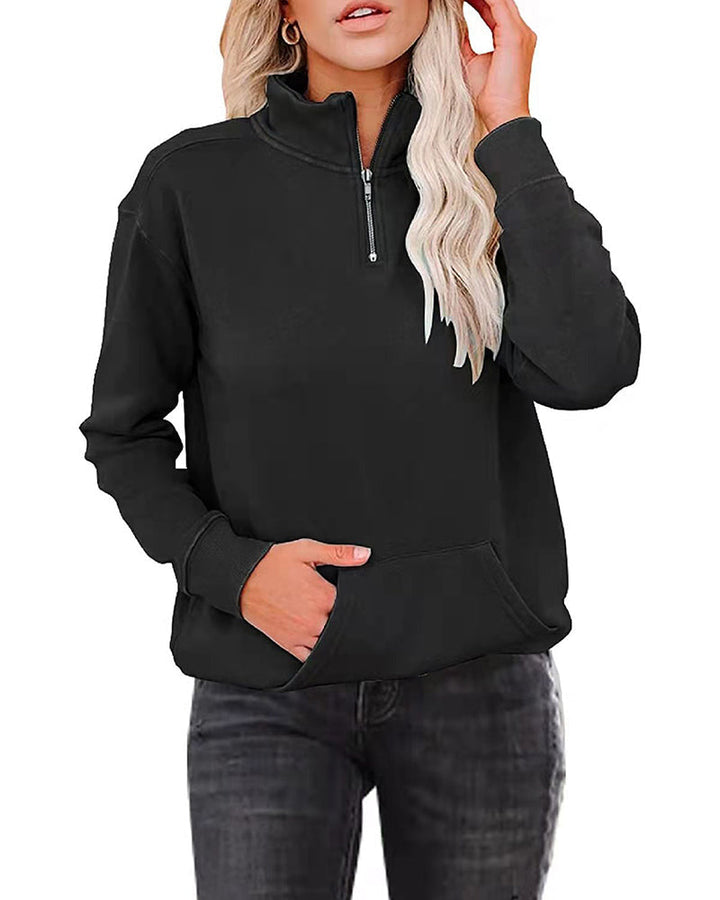 Stilla | Sweatshirt med høj hals