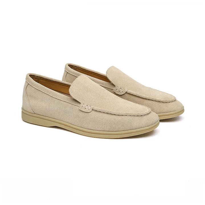 Stilla | Premium loafers i ruskind