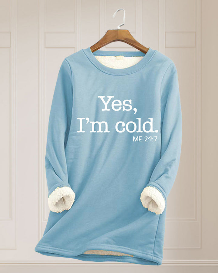 Stilla | Sweatshirt med engelsk tryk