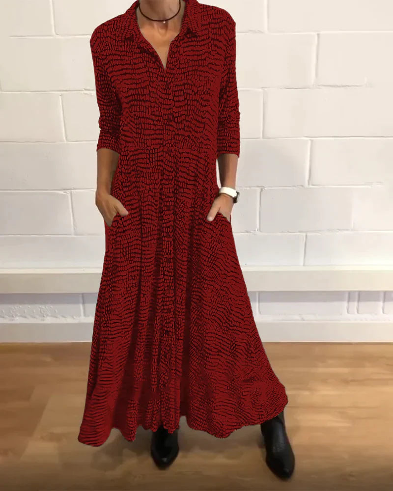 Stilla | Vintage-Inspireret Elegante Kjole Med Klassisk Snit