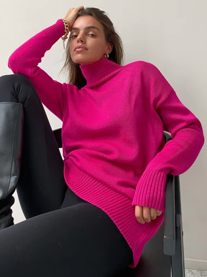 Stilla | Pull med oversize rullekrave