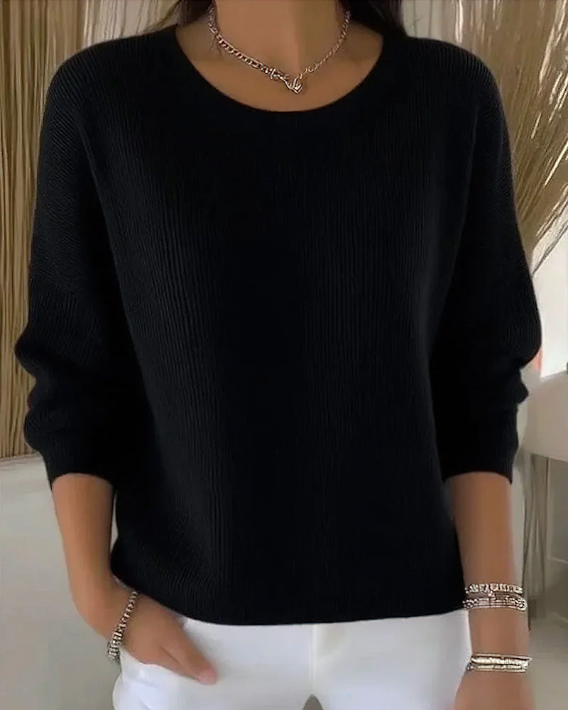 Stilla | Uni Rundhals Drop Shoulder