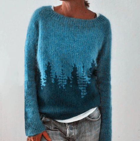 Stilla | Dame-Retro-Pullover