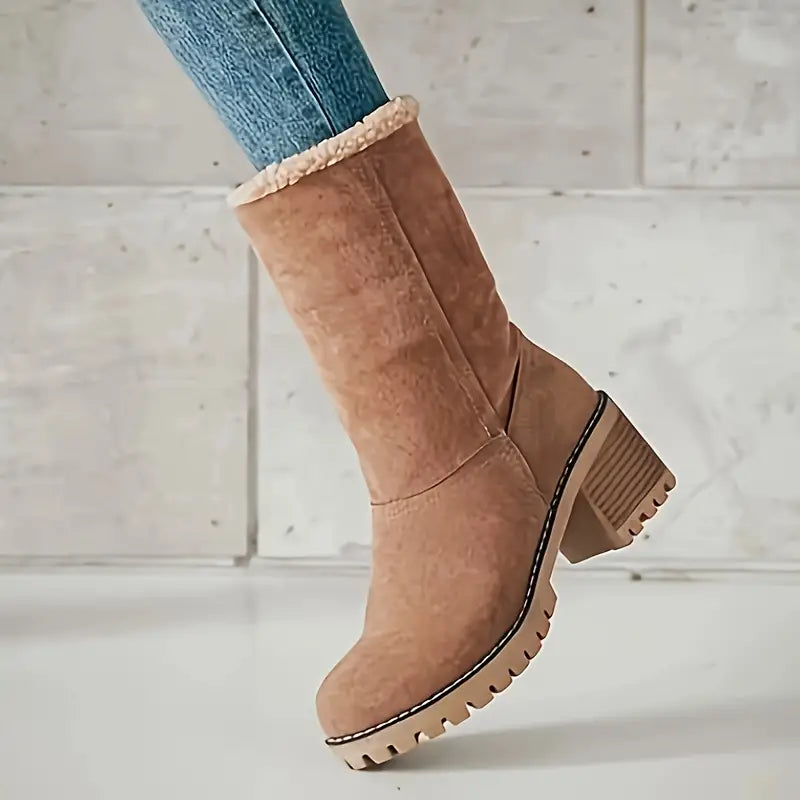Stilla FORESTED WINTER PLATFORM ANKLE BOOT