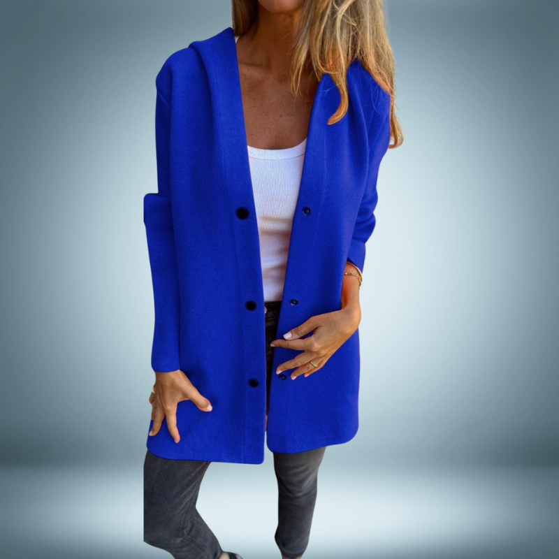 Stilla | Elegant Trenchcoat Med Hætte
