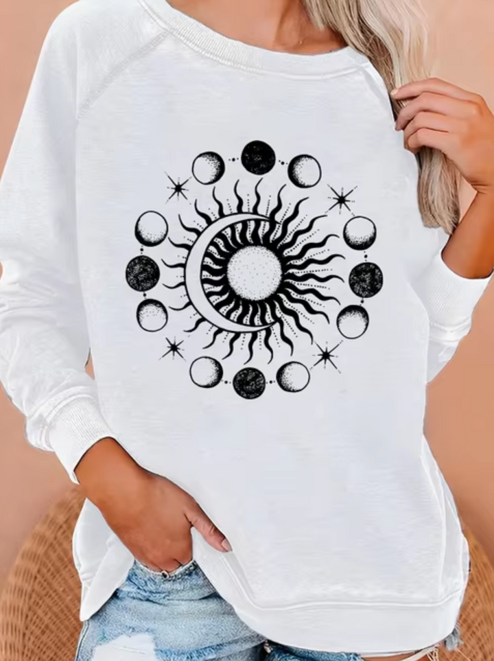 Stilla | Elegant og Læder Pullover