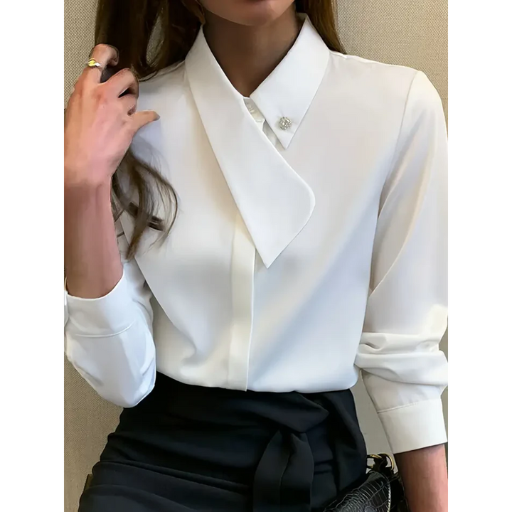 Stilla | Langærmet bluse til damer i trendy design