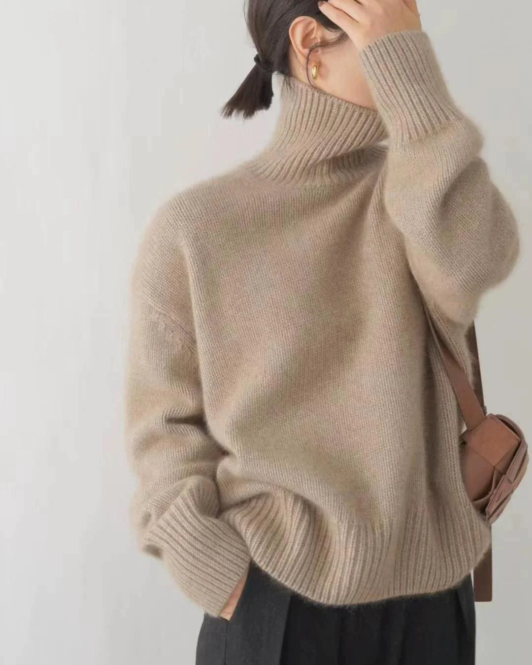 Stilla | Kashmir Rullekravepullover