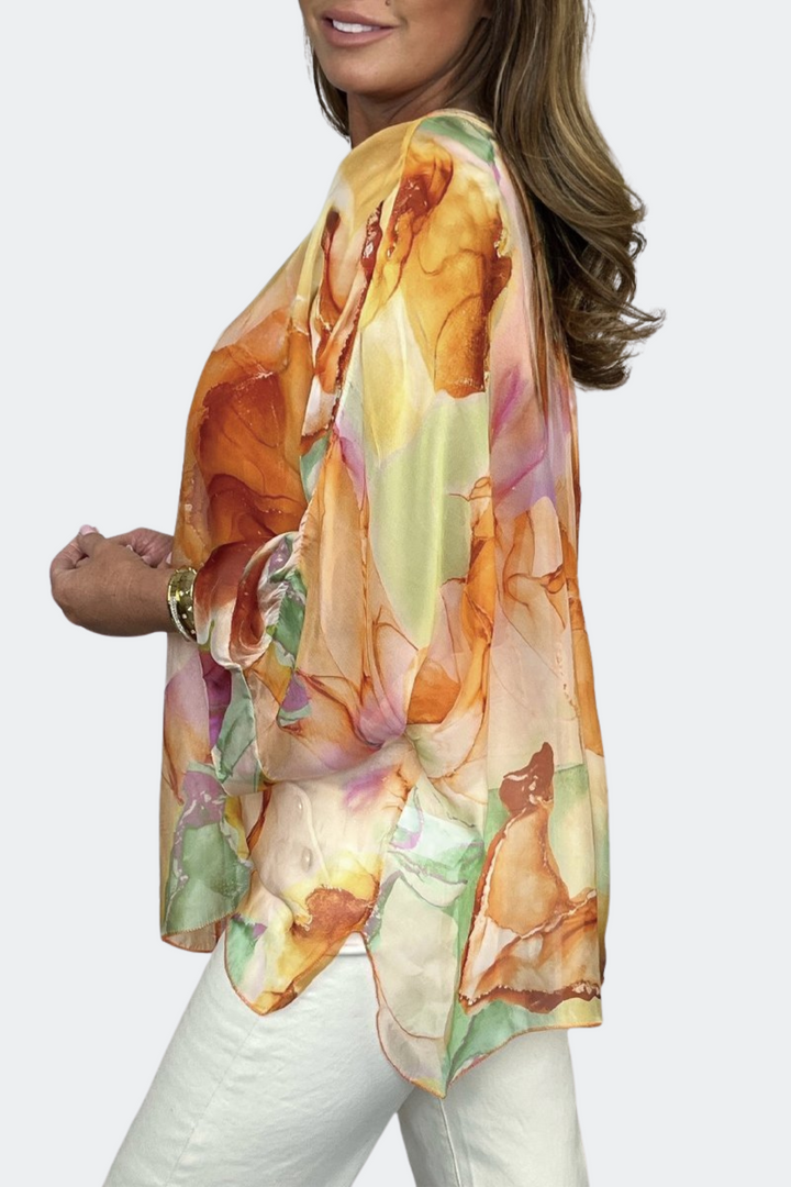 Stilla | Etisk Chiffonbluse