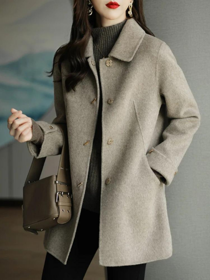 Stilla | Vintage Trenchcoat med knapkrave