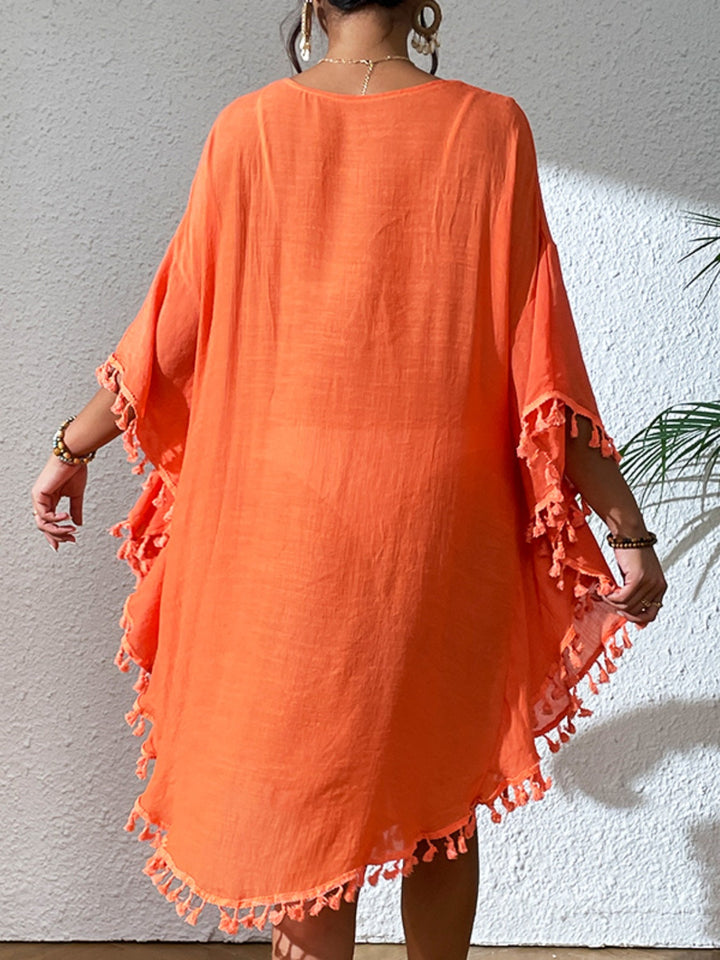 Stilla | Cutout Scoop Neck Cover-up Kjole