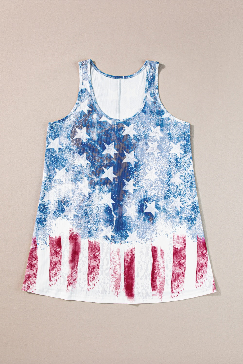 Stilla | Flag Scoop Neck Tank