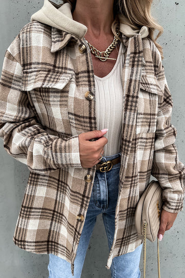 Stilla | Street Style Chic Ruted Jakke med Hætte