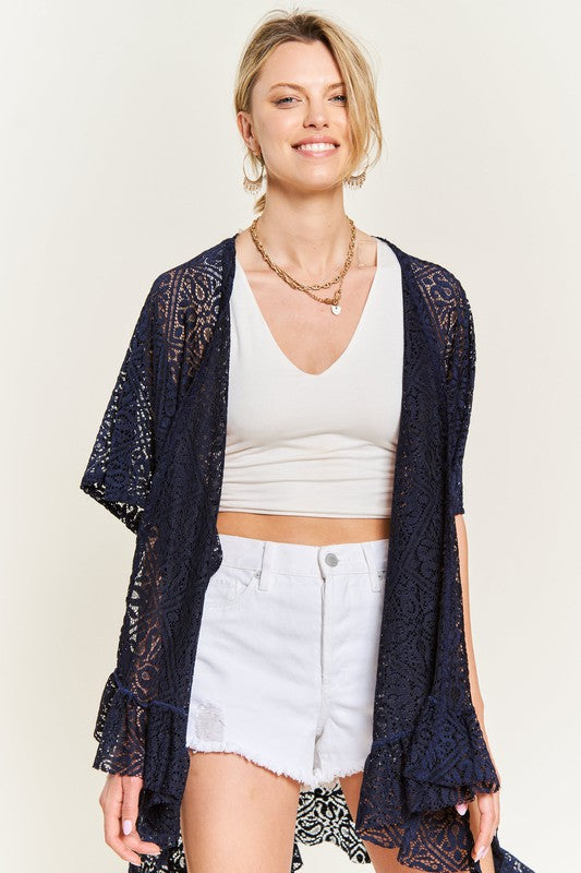 Stilla | Over Size Ruffle Kimono