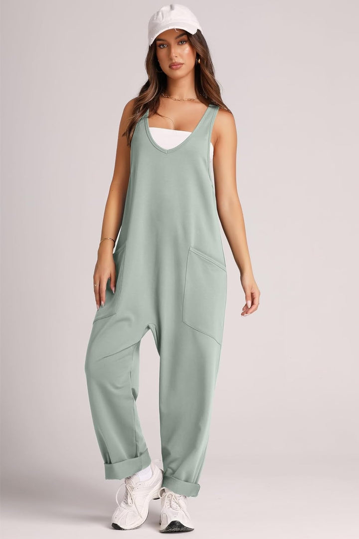 Stilla | Strop Jumpsuit Med Lommer