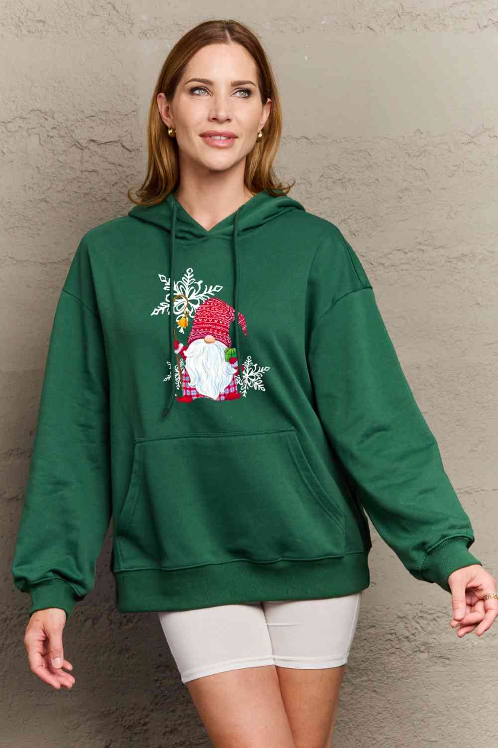Stilla | Love Full Size Grafisk Hoodie
