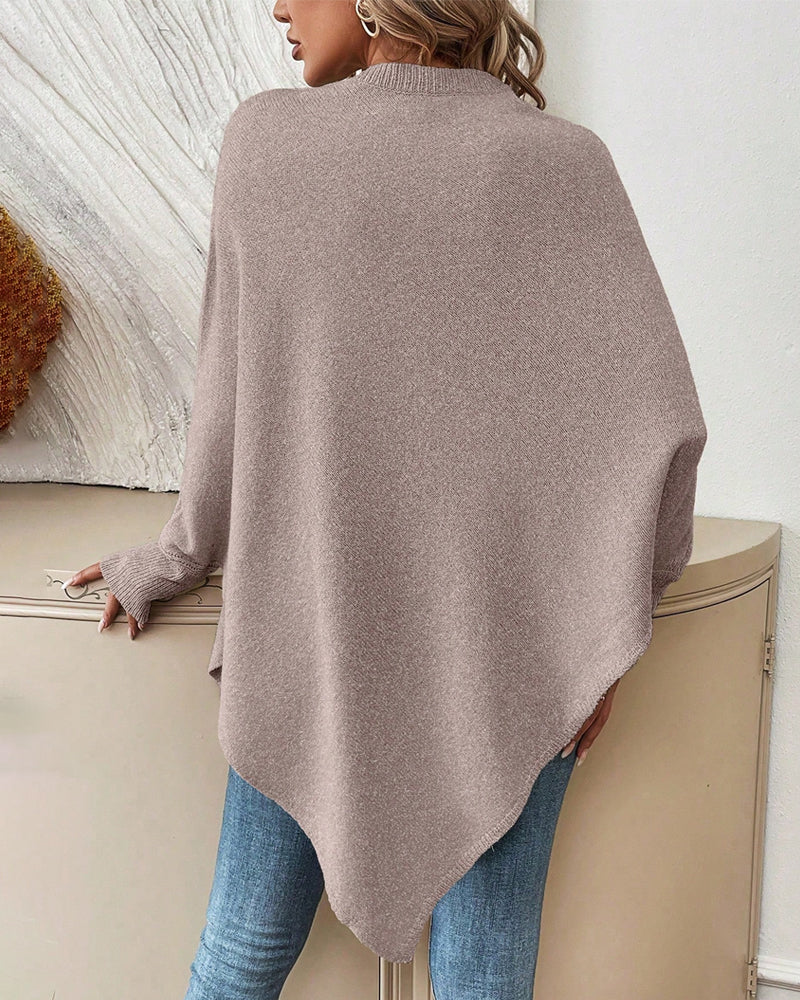 Stilla | Bred sweatshirt med flagermusærmer