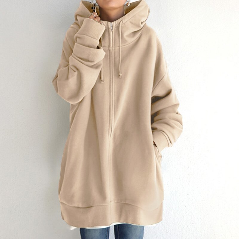 Stilla | Komfortabel Oversized-Vinter Hoodie Cassandra