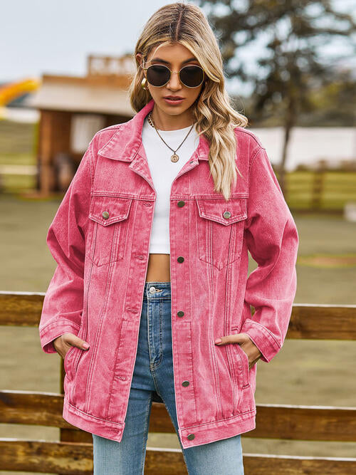 Stilla | Denimjakke Med Lommer