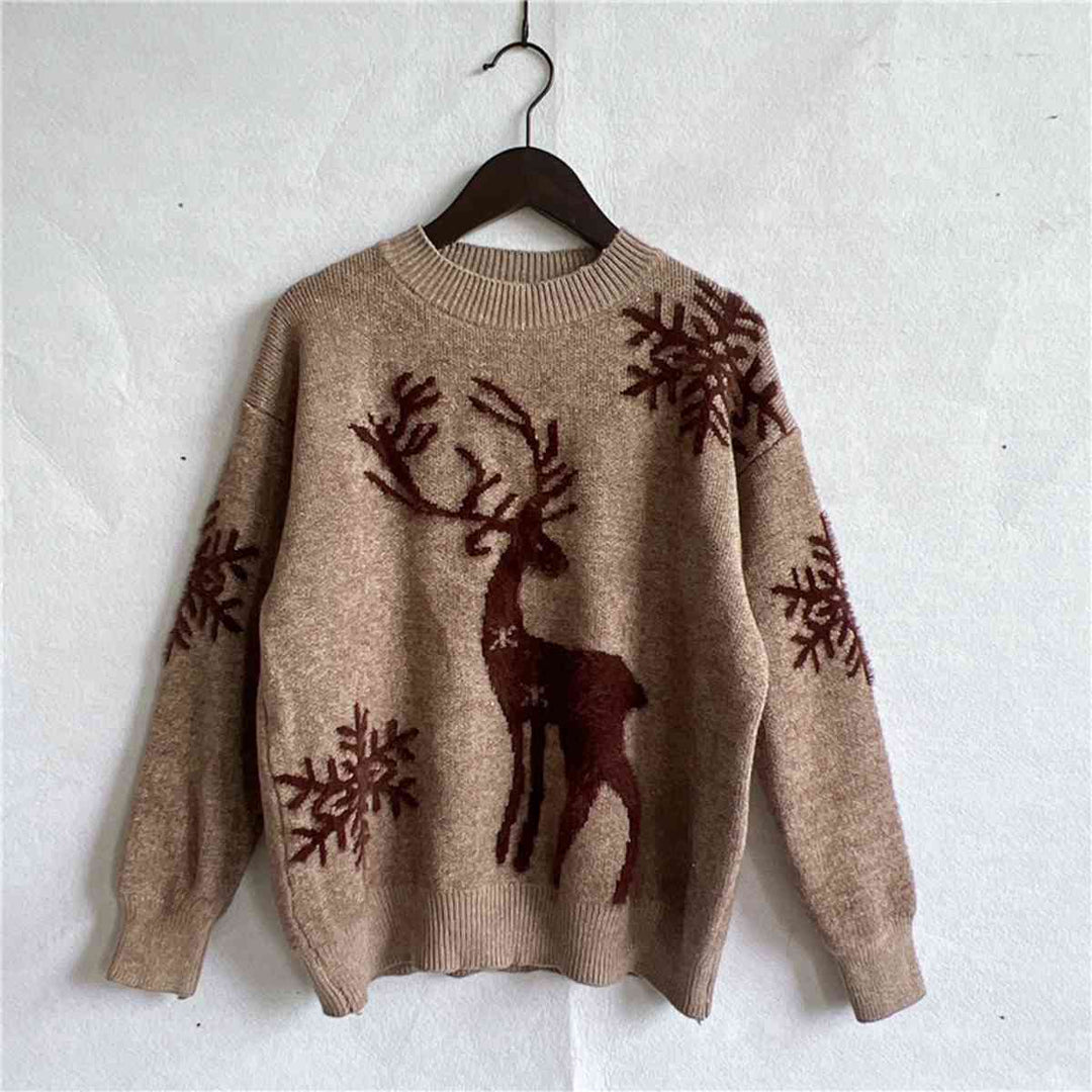 Stilla | Snefnug Mønster Sweater