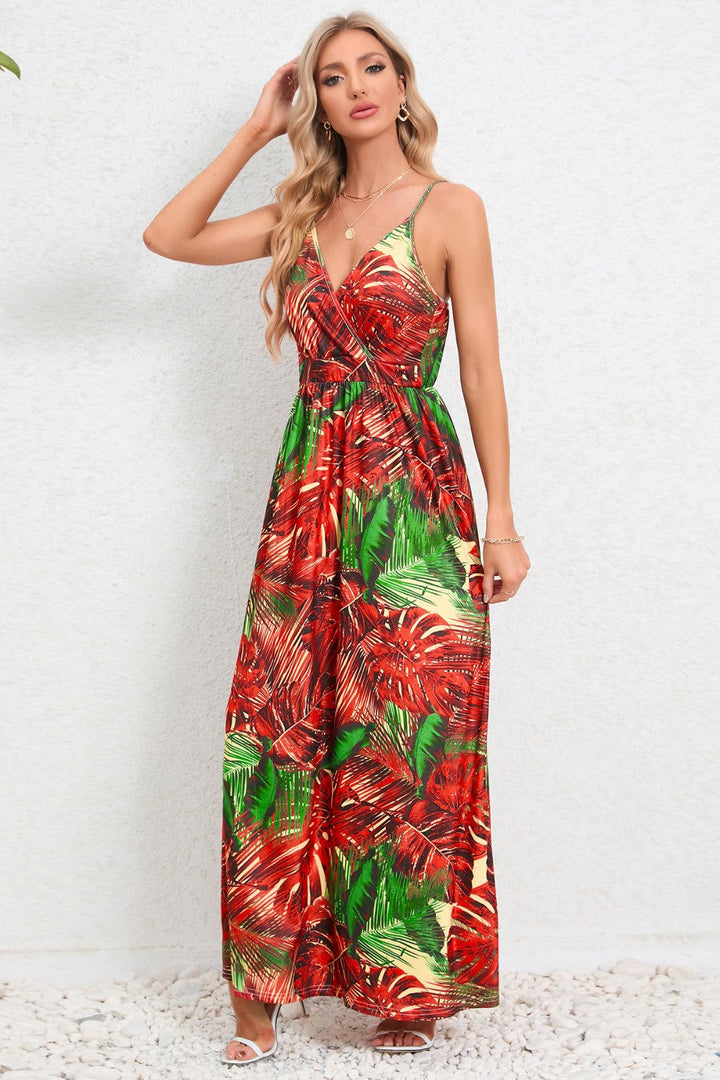 Stilla | Surplice Maxi Cami Kjole
