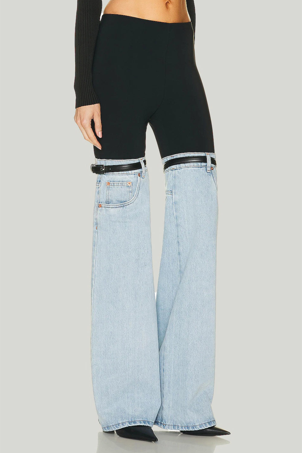 Stilla | Vaskede Jeans Med Lommer